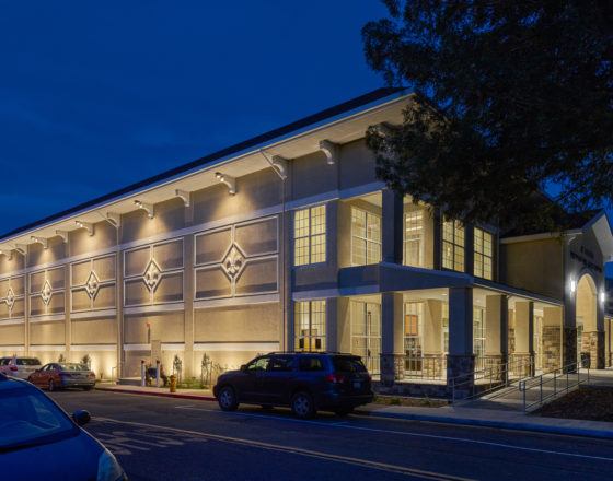 Wright Contracting general contractor built the St. Helena High School auditorium with the highest quality construction.