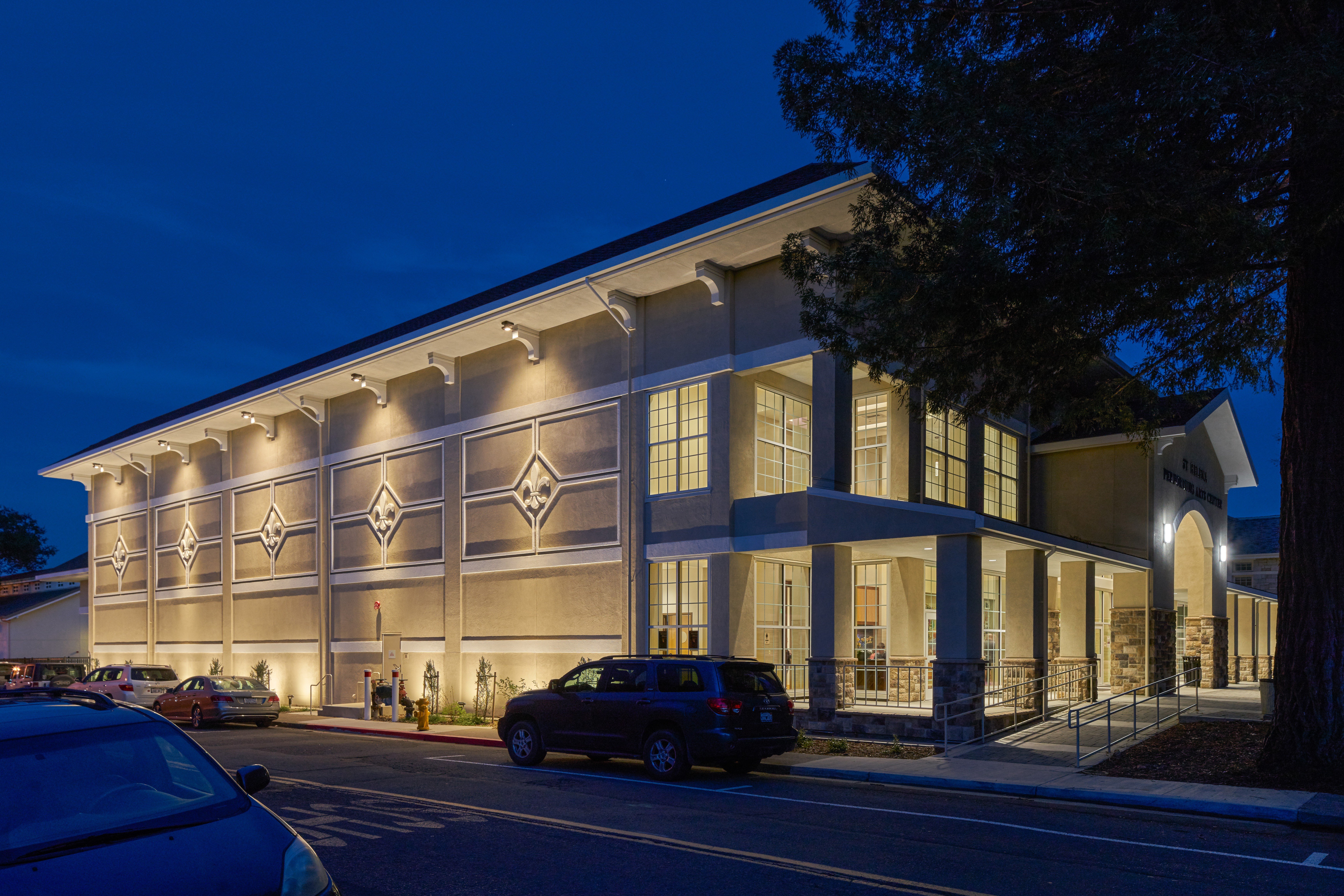 Wright Contracting general contractor built the St. Helena High School auditorium with the highest quality construction.