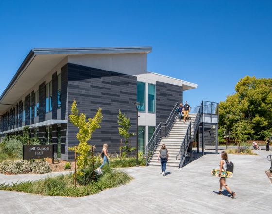 Wright Contracting, general contractor, partnered with TLCD Architecture on the design-build project to complete Kunde Hall in Santa Rosa.